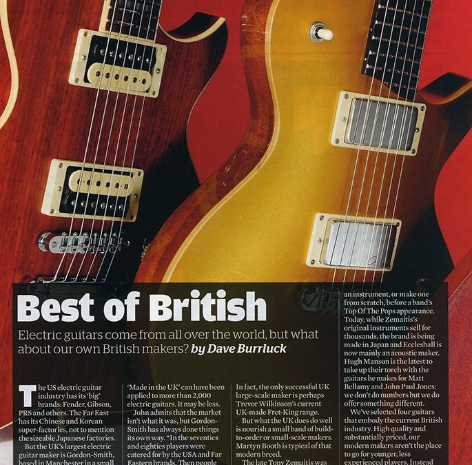 Deluxe On Test – Martyn Booth Deluxe – Guitarist Magazine