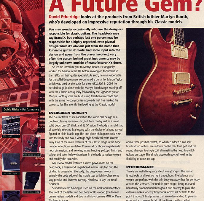 A Future Gem – Martyn Booth Classic – Music Mart Magazine