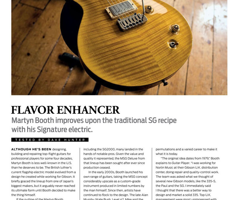 Guitar Player Magazine – October 2021